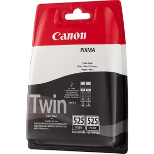 PGI-525 BK Orijinal 2'li Siyah Mürekkep Kartuşu Seti