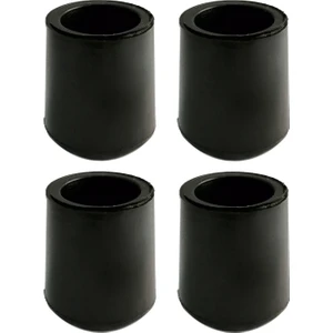 Adem Koç Plastik 25 mm Pvc Sandalye Profil Ayak Pabucu Sessiz Yumuşak (4 Adet)