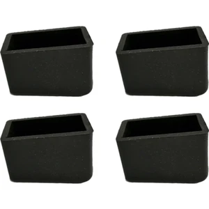 Adem Koç Plastik 20X40 mm Kaydırmaz Merdiven Ayağı Plastiği Merdiven Pabucu (4 Adet)