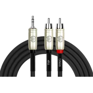 3mt. Y Kablo (3,5mm Trs Plus - 2xrca)