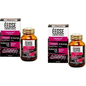 Collagen Tablet ( Kollajen + Hyaluronik Asit + Atkuyruğu + Biotin + C Vitamini) 45 Tablet X 2 Adet