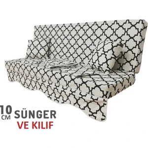 Vip Home Concept 3 Kişilik Süngerli Bahçe Salıncak Minderi Kılıfı Alaçatı