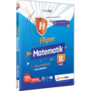 Hiper Zeka Yayınları 2022 8. Sınıf Konu Anlatımlı Soru Bankası
