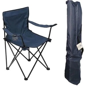 Dft Kollu Katlanır Kamp Sandalye Rejisör Lacivert