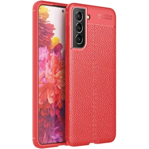 ZORE Galaxy S21 Fe Kılıf  Niss Deri Desenli Silikon Kılıf