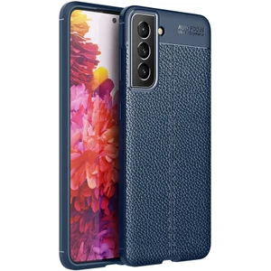 ZORE Galaxy S21 Fe Kılıf  Niss Deri Desenli Silikon Kılıf