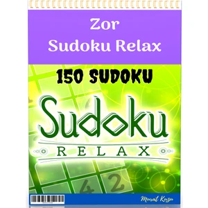 Enine Boyuna Eğitim Zor Sudoku Relax Kitabı