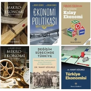 Örneklerle Kolay Ekonomi - Makro Ekonomi - Değişim Sürecinde Türkiye - Mikro Ekonomi - Ekonomi Politikası - Türkiye Ekonomisi / 6 Kitap Set