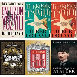 Türklerin Tarihi 1-2 - Türklerin Altın Çağı - Imparatorluğun En Uzun Yüzyılı - Atatürk - Yakın Tarihin Gerçekleri / 6 Kitap Set - Ilber Ortaylı