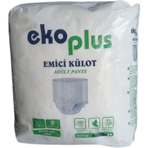 Eko Plus  Hasta Bezi Emici Külot 1 Paket  8'li L