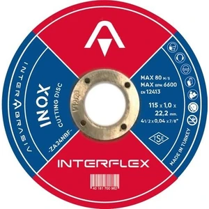 Inox Kesici Disk 115X1.0 mm