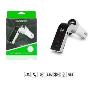 2.5A Bluetooth Fm Transmitter Subzero FM22