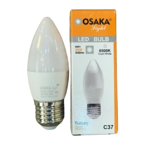 6W E27 LED Mum Ampul Beyaz 3lü Paket