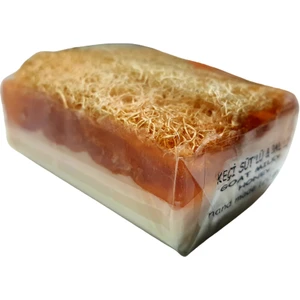 Abu Şifa %100 Doğal El Yapımı Kabak Lifli Ballı Keçi Sütü Sabunu 120 gr