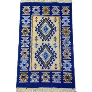 Başaran Tekstil Makine Dokuması 4 M2 Uşak Antik Kilimi, Püsküllü