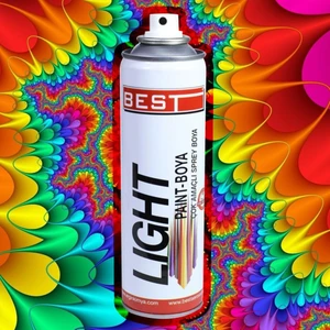 Light Akrilik Takviyeli Sprey Boya 250 ml Portakal