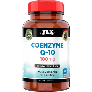 Koenzim Coenzyme Q-10 L-Carnitine Alpha Lipoic Acid 60 Fiyatı