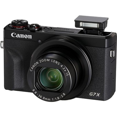 Canon PowerShot G7 X Mark III Siyah Fotoğraf Makinesi Fiyatı