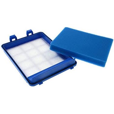 Set 3 Filtri HEPA E Spugna Per Aspirapolvere Philips – Compatibile Con CP0484, AFS1W, EFH12, FC8038/01 - 2