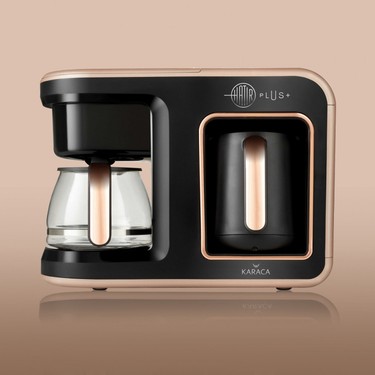 karaca hatir plus 2 in 1 kahve makinesi rosie brown fiyati