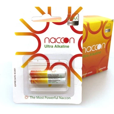 Naccon Aaaa Incenin Incesi Ultra Alkaline Pil