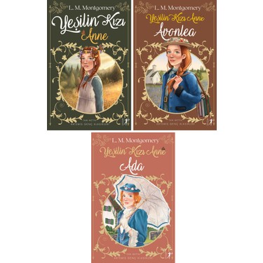 artemis yayinlari yesilin kizi anne 3 kitap set avonlea kitabi