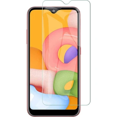 Case 4U Samsung Galaxy M21 Tamperli Kırılmaz Cam Ekran