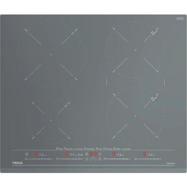 Teka IZC 64630 ST Ankastre Cam Seramik İndüksiyonlu Ocak 7400 W Gri 60 cm