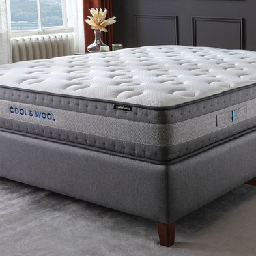 yatas bedding cool wool pocket yayli yatak cift kisilik fiyati yatas bedding cool wool pocket yayli yatak cift kisilik fiyati