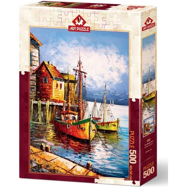 Art Puzzle Turuncu Liman 500 Parça