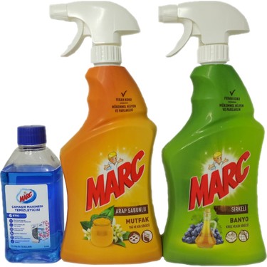 marc mutfak arap sabunu 750 ml banyo sprey sirkeli 750 ml fiyati