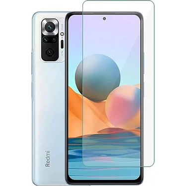 Fibaks Xiaomi Redmi Note 10 Ekran Koruyucu Kısa Temperli Esnek Nano Bükülebilen Cam 9H Kırılmaz Cam