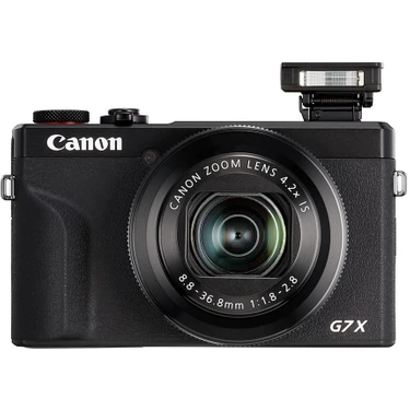 Canon PowerShot G7 X Mark III Siyah Fotoğraf Makinesi (Canon Eurasia