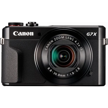 Canon Powershot G7 X Mark II Siyah Fotoğraf Makinesi (Canon Eurasia