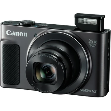 Canon Powershot SX620 HS Siyah Fotoğraf Makinesi (Canon Eurasia