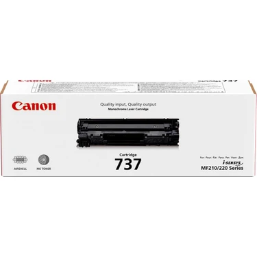 Canon CRG 737 Orijinal Siyah