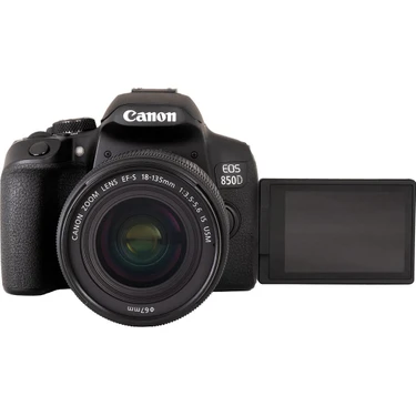 Canon EOS 850D + EF-S 18-135mm f/3.5-5.6 IS Nano USM Fotoğraf Makinesi (Canon Eurasia