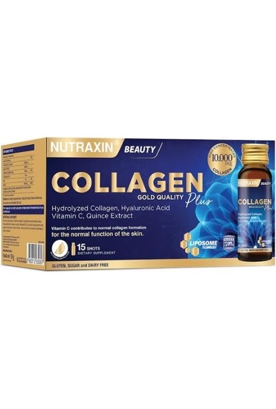 Nutraxin Collagen Plus Takviye Edici Gıda 15 X 50 Ml ( Karpuz Aromalı )