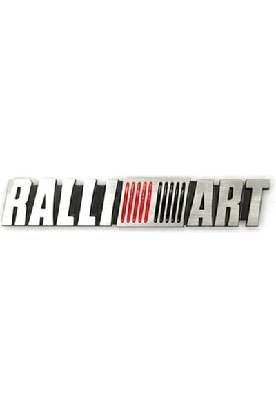 Araba Alışveriş Oto Aksesuar Tuning Ralli Art Krom Arka Yapıştırma Arma