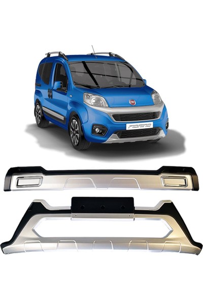 Araba Alışveriş Fiat Aksesuar Fiorino Ön Arka Tampon Ek Koruma Difüzör