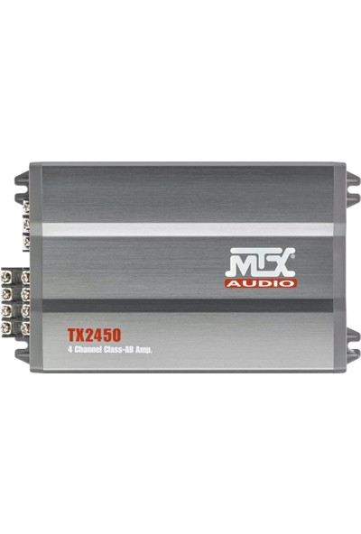 Mtx TX2450 4 Kanal Amplifikatör 300 Watt Rms