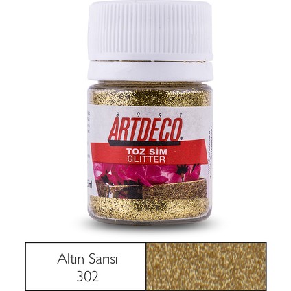 Toz Sim 25 ml Altın Sarısı 302