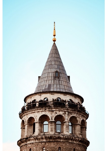 Galata Kulesi Istanbul Çerçeveli Cam Tablo fiyatları