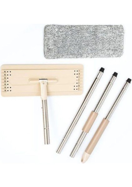 Spin Mop Tablet Mop Markasına Uyan Yedek Palet + Sap + 1 Bez