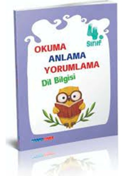 4.Sınıf Okuma Anlama Yorumlama Dil Bilgisi Kitabı