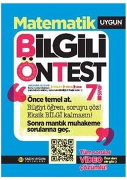 7. Sınıf Matematik Bilgili Öntest