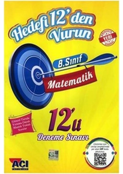 LGS 8. Sınıf Matematik 12'li Deneme Sınavı