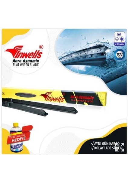 Seat Ibiza Inwells Muz Silecek Takımı (2006-2009) 018133
