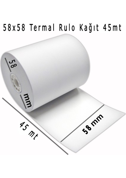 58 x 45 M Termal Pompa Rulosu 10\'lu Paket