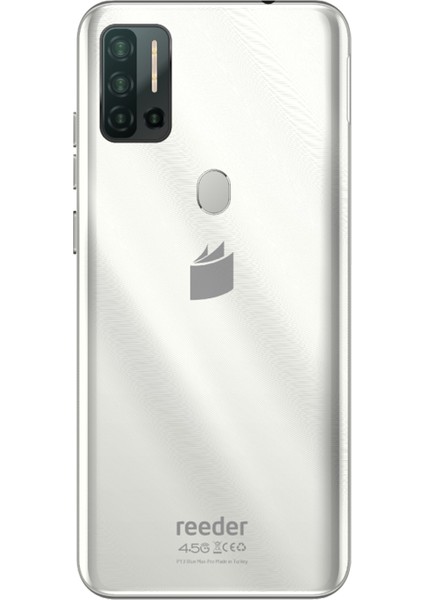 P13 Blue Max Pro 8 GB Ram 128GB (Reeder Türkiye Garantili) Beyaz